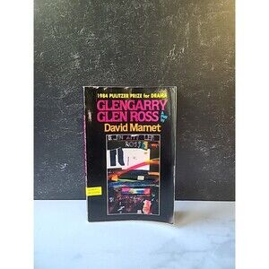 Glengarry Glen Ross By David Mamet Paperback